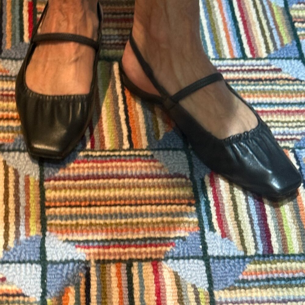 Vince black flats